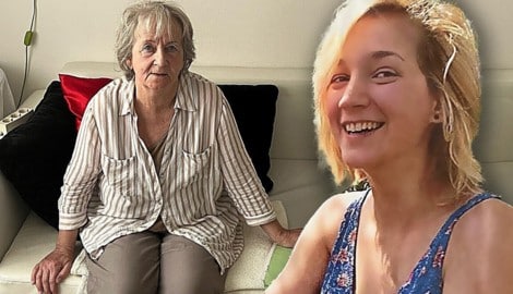Jenni (re.), die Tochter von Brigitte Scharinger (li.), verschwand vor sieben Jahren spurlos. (Bild: Prewein Martina)