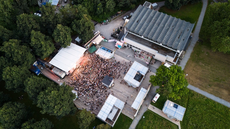 Am Reichenfeldareal herrscht immer gute Stimmung. (Bild: Matthias Rhomberg)