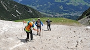 Ausrutschen im Altschnee endet oft tödlich (Symbolbild)