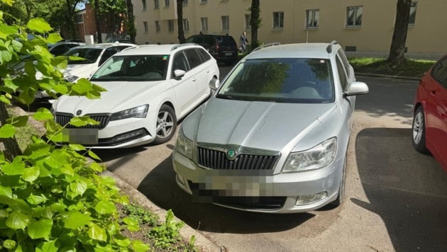 Mit diesem Auto war der Verdächtige nach München geflüchtet. Dort ging es dann mit dem Zug in die Niederlande. (Bild: privat)