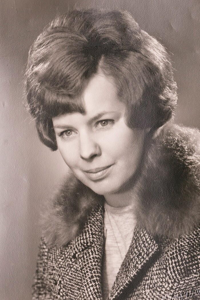 Erinnerungen an alte Zeiten: Elfriede Thaler als junge Frau.