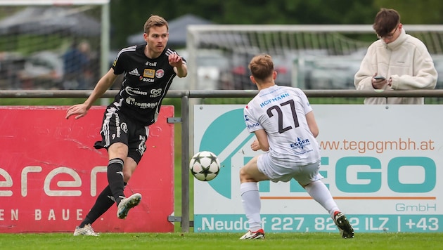 Thomas Hirschhofer (l.) trifft bisher nach Belieben. (Bild: Purgstaller Richard)