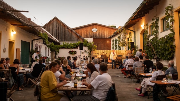 Winzerhöfe bieten Kultur, Kulinarik und erlesene Tröpferln. (Bild: NÖ-Werbung/Schwarz-König)