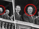 Eines der bekanntesten Fotos der heimischen Nachkriegsgeschichte ist ein – wenn auch wohlgemeinter – Fake. (Bild: Votava / Brandstaetter / APA picturedesk, Krone KREATIV)