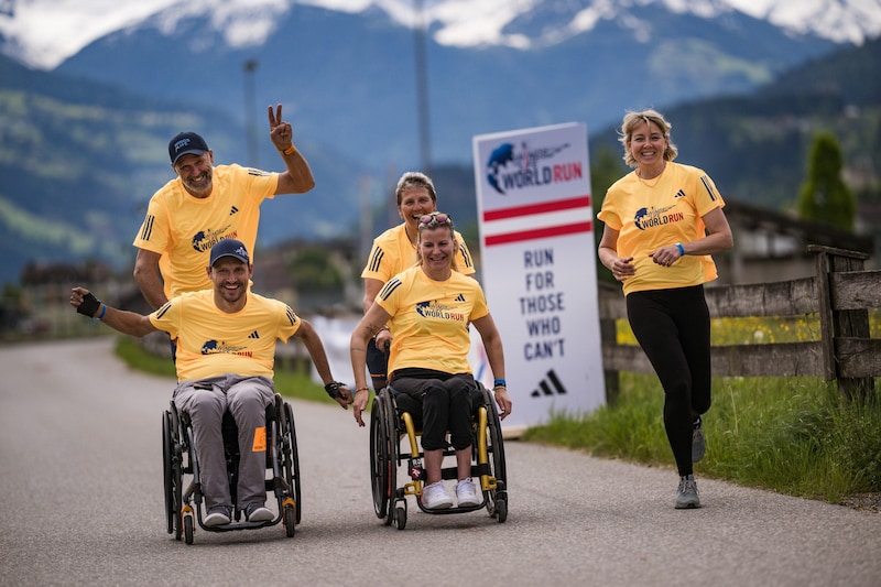 Hannes und Heinz Kinigadner sind bei jedem Wings for Life World Run dabei. (Bild: Red Bull Contentpool)