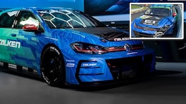 Kruse fuhr mit einem VW Golf VII mit der Startnummer 33 (Bild: Krone KREATIV/instagram)