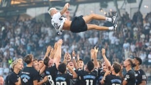 Für seinen Herzensklub bestritt die schwarze Legende 250 Spiele! (Bild: GEPA)