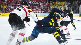 Bis kurz vor Schluss sah es nach einer Sensation aus – dann drehte Schweden auf. (Bild: APA/AFP)