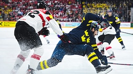 Bis kurz vor Schluss sah es nach einer Sensation aus – dann drehte Schweden auf. (Bild: APA/AFP)