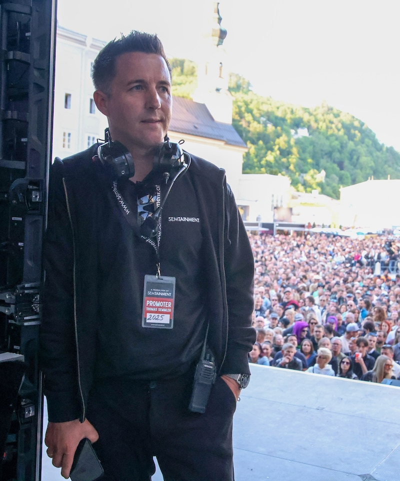 Veranstalter Thomas Semmler zog zufrieden Bilanz (Bild: Tröster Andreas)