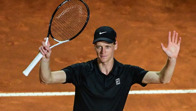 Jannik Sinner (Bild: APA/AFP)