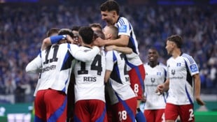 Der HSV ist zurück im Oberhaus. (Bild: APA/AFP)