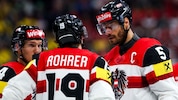Österreichs Nationalteam mit Benjamin Baumgartner und Co. sind nach der Niederlage gegen ...