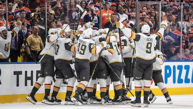 Jubel bei den Vegas Golden Knights