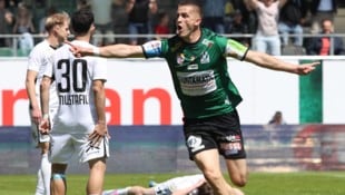 Großer Jubel beim SV Ried (Bild: GEPA)