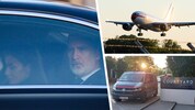 Mit dem Airbus A 310 der Reino de Espana kamen König Felipe und seine Frau Letizia nach Linz. ...