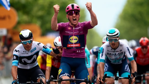 Mads Pedersen (Bild: AFP/LUCA BETTINI)
