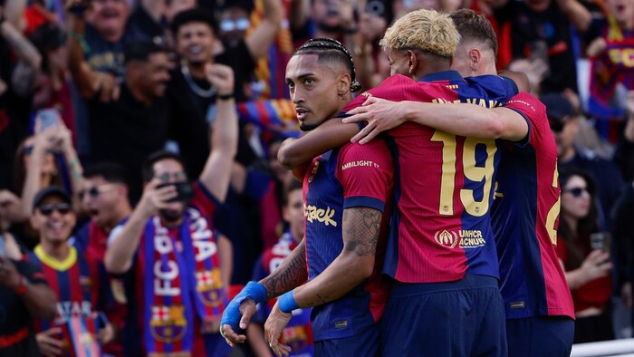 FC Barcelona konnte noch vor der Pause die Partie drehen.