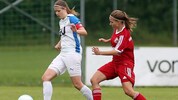 Sarah Sturm (li.) denkt gerne an das Relegationsspiel 2016 zurück.