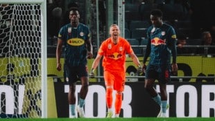 Auch in der zweiten Saison gab es für Goalie Schlager keinen Titel mit den Bullen. (Bild: Christian Hofer - FC Red Bull Salzburg)