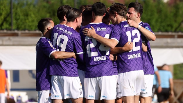 Austria Salzburg plant, viele aktuelle Spieler mit in die 2. Liga zu nehmen. (Bild: Tröster Andreas)