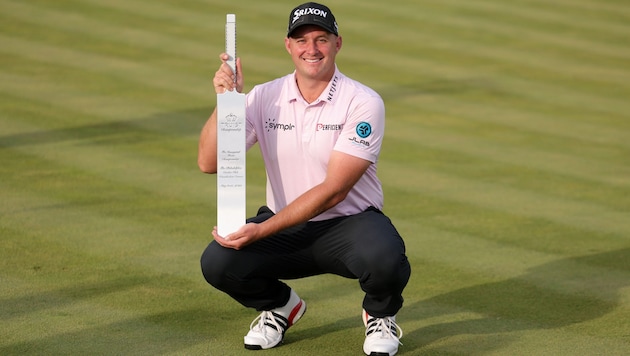 Sepp Straka feierte seinen vierten Turniersieg auf der PGA-Tour. (Bild: AFP/APA/Getty Images via AFP/GETTY IMAGES/Andrew Redington)