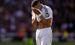 Kylian Mbappe traf dreimal für Real Madrid, doch das war am Ende zu wenig.