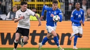 Angelo Stiller droht eine Zwangspause.  (Bild: AFP/Kirill KUDRYAVTSEV)