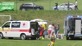 Die Partie musste lange unterbrochen werden. (Bild: Philipp Braunegger)