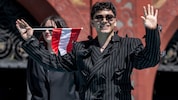 Österreichs Kandidat JJ erkundet bereits seit einer Woche Basel und hat schon einige Bühnenproben hinter sich. Er tritt am Donnerstag beim zweiten Semifinale an. (Bild: AFP/FABRICE COFFRINI)