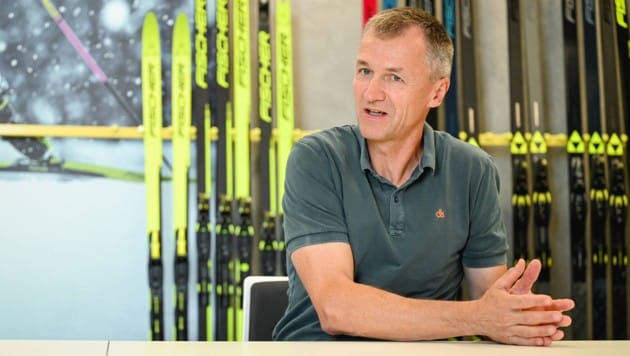 Fischer-Sports-Geschäftsführer Franz Föttinger. (Bild: Wenzel Markus)
