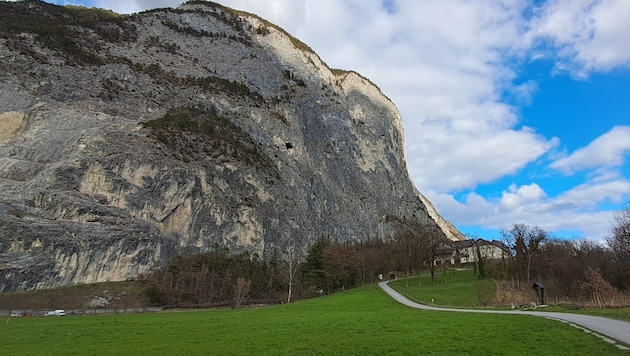 Bei der Martinswand (Archivbild) kam es zu dem Einsatz. (Bild: Rauth Hubert)