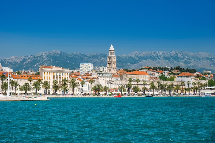 Die Küstenstadt Split