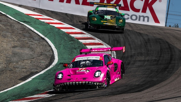 Klaus Bachler war erneut pfeilschnell. (Bild: AO Racing, Porsche Motorsport )