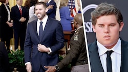 Christopher Schwarzenegger zeigt sich jetzt (l.) schlank und fit – rechts noch in Zeiten seines ...