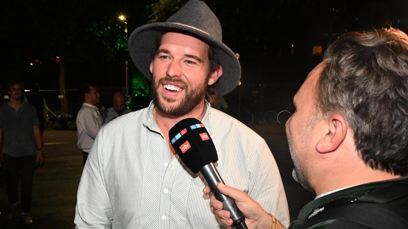 Christopher Schwarzenegger vor zwei Jahren beim Münchner Oktoberfest (Bild: Felix Hörhager / dpa / picturedesk.com)