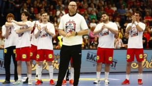 Viel Applaus für Teamchef Ales Pajovic beim Abschied in Graz. (Bild: APA/ERWIN SCHERIAU)