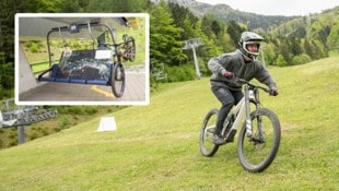 Mountainbikeprofi Clemens „C-Dog” Kaudela bringt sein Know-How in die Planung der neuen Lines ...