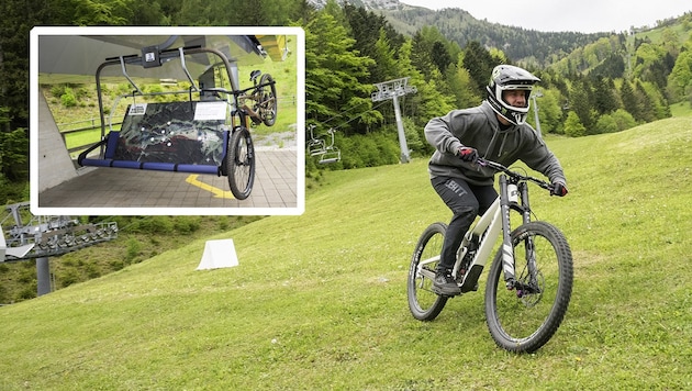 Mountainbikeprofi Clemens „C-Dog” Kaudela bringt sein Know-How in die Planung der neuen Lines und Trails mit ein.  (Bild: Krone KREATIV/Doris Seebacher)