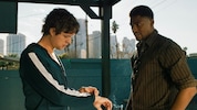 Justin Cornwell (re.) spielt Jack, Douglas Smith Hank, der ohne Training drei Marathons läuft. (Bild: KGP Productions)