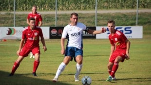 Heiße Duelle im Innviertler Derby. (Bild: Union Dorf/Pram/Dominik Gehmaier)