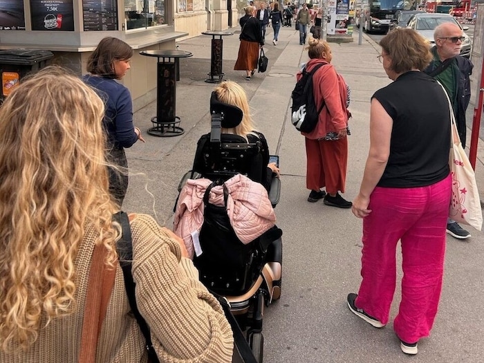 Auch die Taborstraße wurde vor der anstehenden Umgestaltung bereits unter die Lupe genommen.