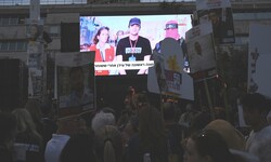 Die Freilassung wurde live übertragen.