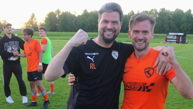 Koppls Erfolgsduo: Robert Lehmann (li.) und Lukas Schubert.