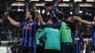 Atalanta hat die CL-Quali fix – kein Wunder, dass die Freude groß ist ...