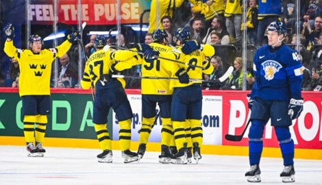 Gelb gewinnt – Blau nicht (Bild: AFP/JONATHAN NACKSTRAND)