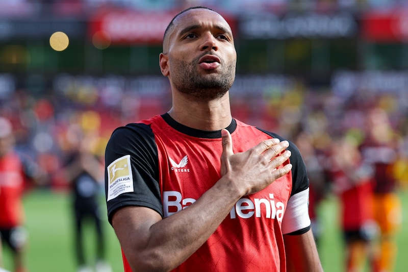 Jonathan Tah wird Leverkusen im Sommer nach zehn Jahren verlassen. (Bild: EPA/CHRISTOPHER NEUNDORF)