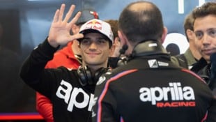 Noch steht Jorge Martin bei Aprilia unter Vertrag. (Bild: AFP/APA/Getty Images via AFP/GETTY IMAGES/Mirco Lazzari gp)