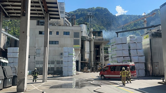 In diesem Sägewerk in Kundl kam es zum Brand