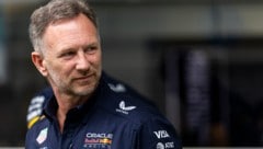 Seit 20 Jahren Teamchef bei Red Bull Racing: Christian Horner (Bild: EPA/SHAWN THEW)